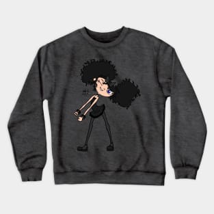 Izzy Black Crewneck Sweatshirt